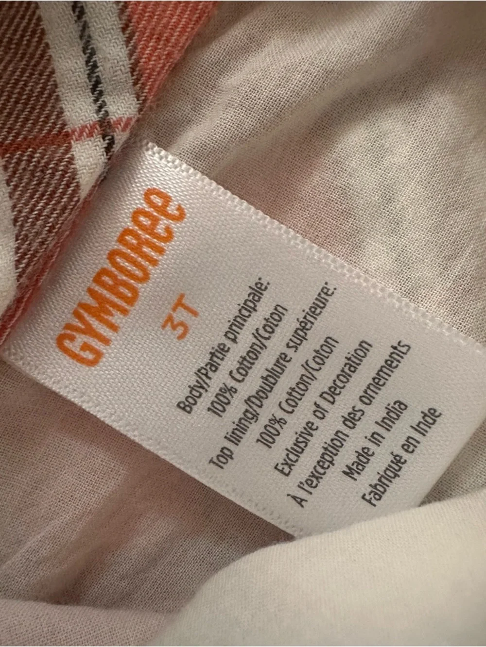 Gymboree sweet plaid